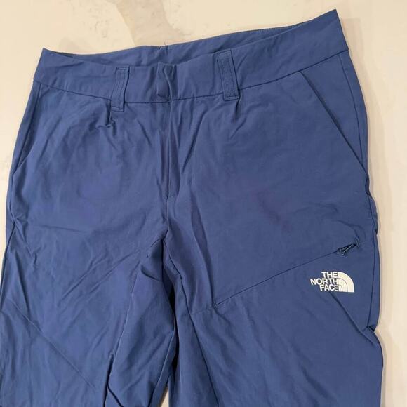 The North Face Alpine Light Pants Women's 4 Blue Water Repellent Outdoors Hiking - Picture 2 of 10